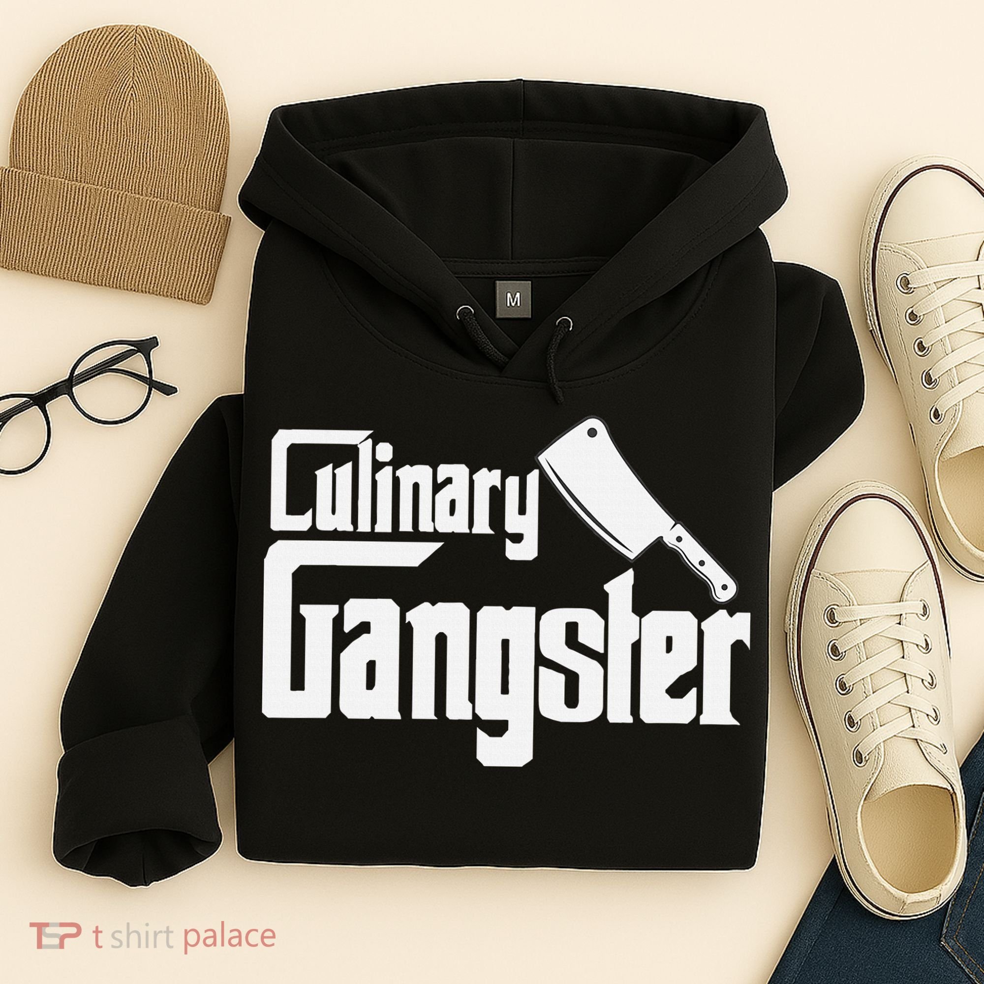 Culinary Gangster Funny Restaurant Cook Chef Hoodie
