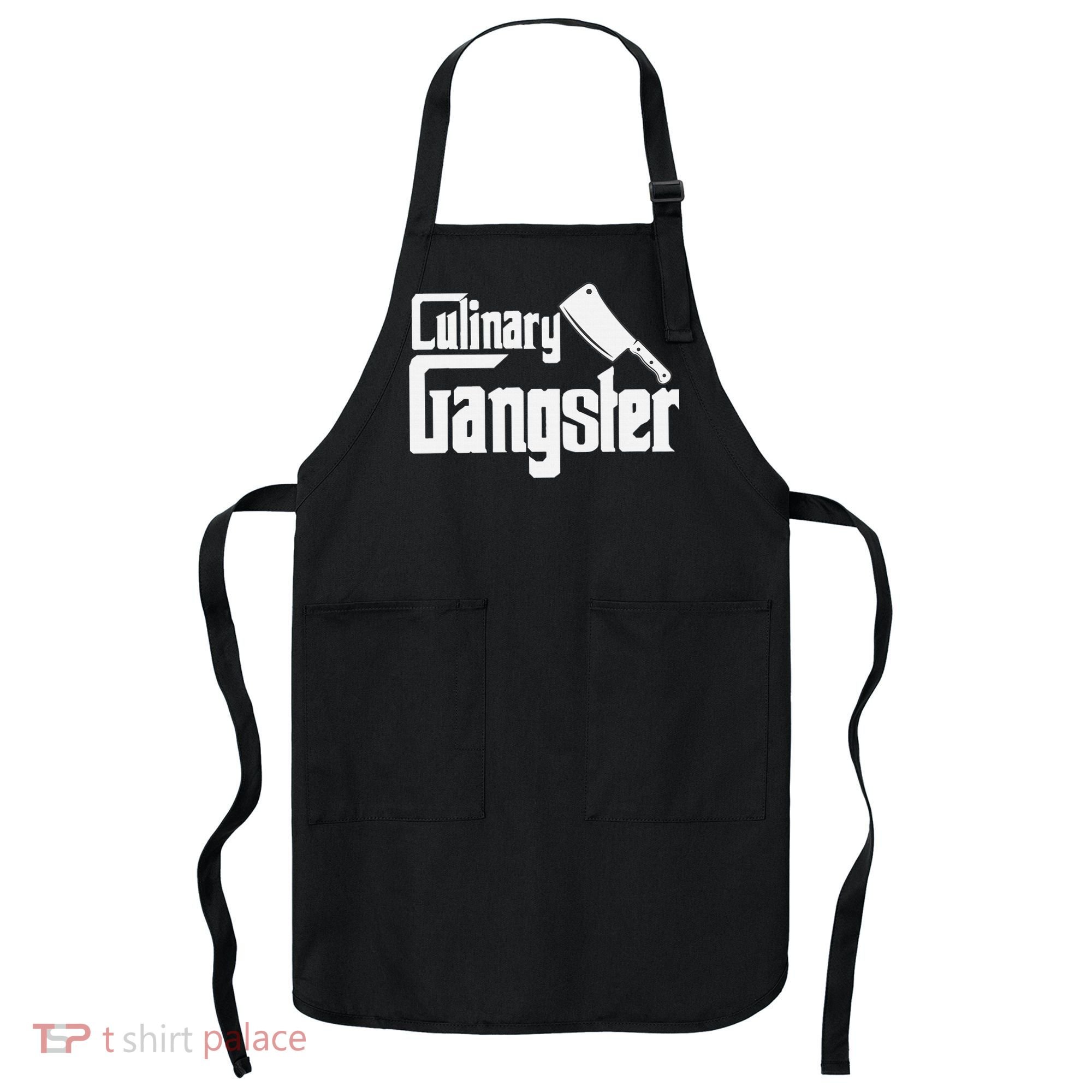 Culinary Gangster Funny Restaurant Cook Chef Apron