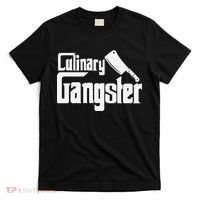 Culinary Gangster Funny Restaurant Cook Chef T-Shirt thumb 0