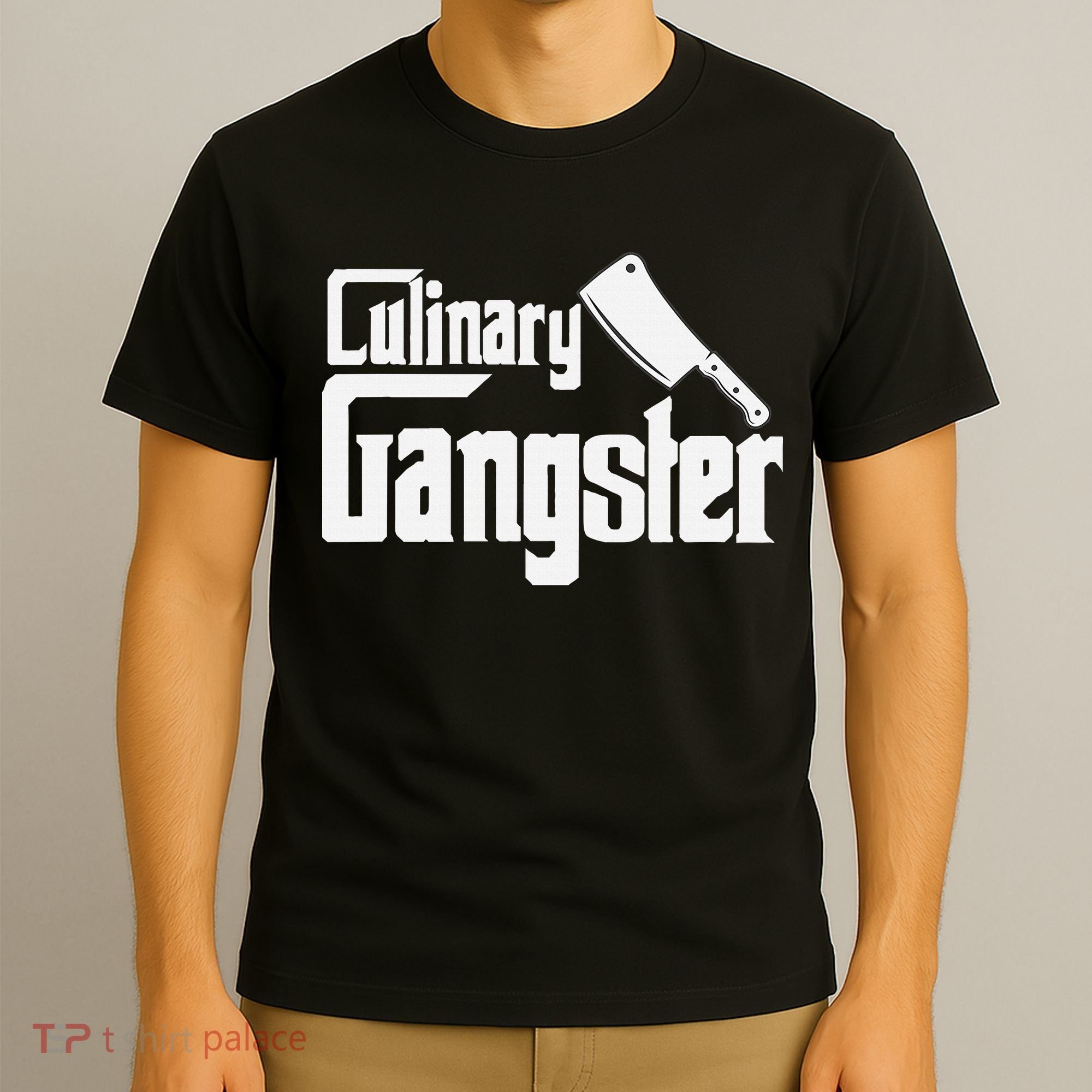 Culinary Gangster Funny Restaurant Cook Chef T-Shirt