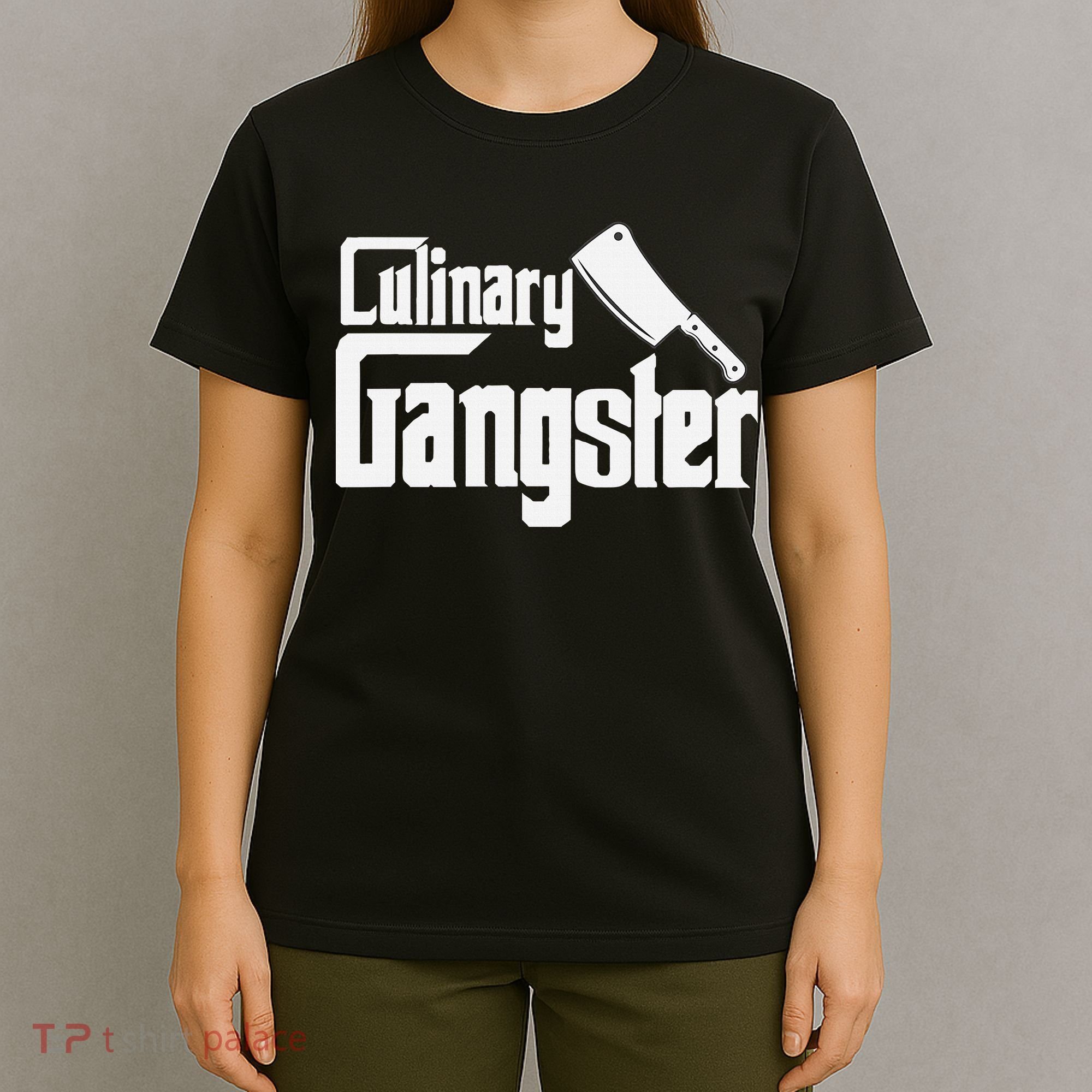 Culinary Gangster Funny Restaurant Cook Chef T-Shirt