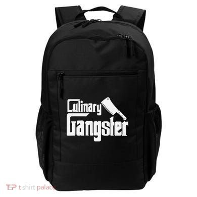 Culinary Gangster Funny Restaurant Cook Chef Backpack