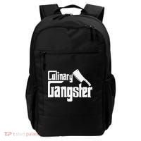 Culinary Gangster Funny Restaurant Cook Chef Backpack thumb 0