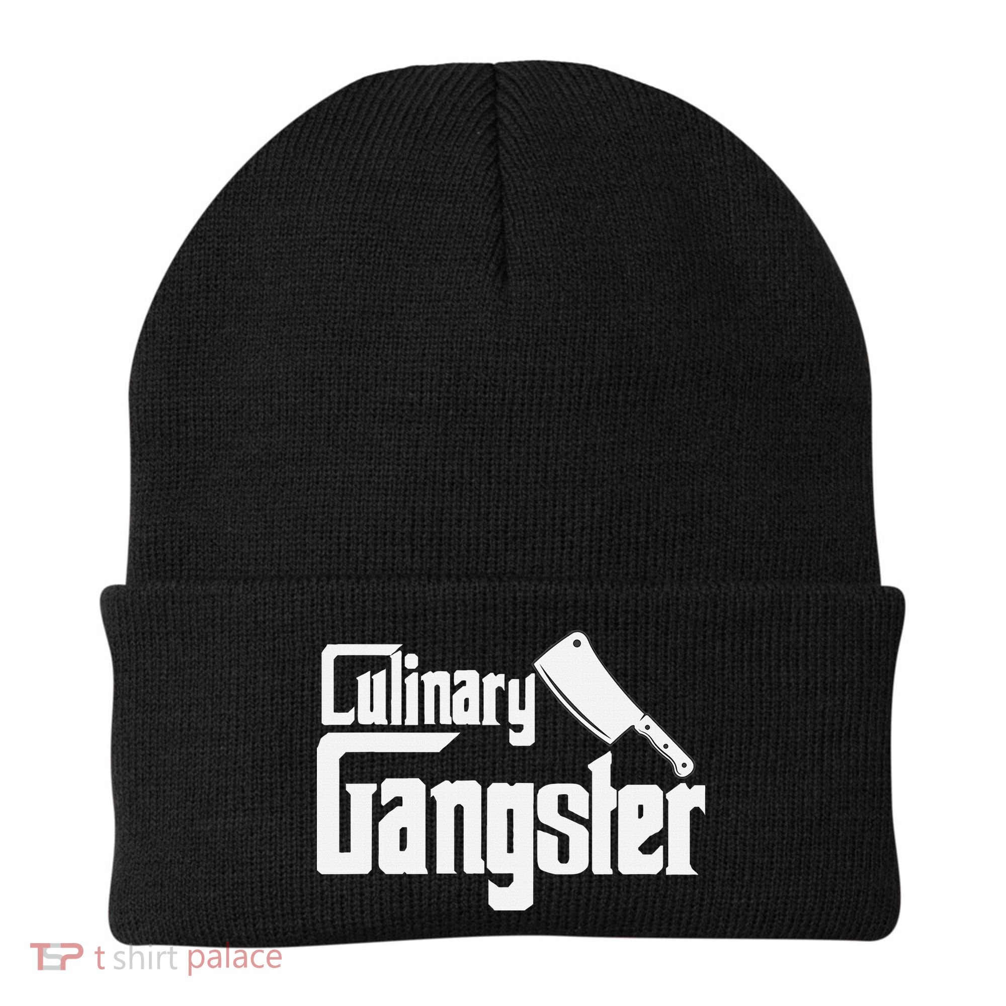 Culinary Gangster Funny Restaurant Cook Chef Beanie