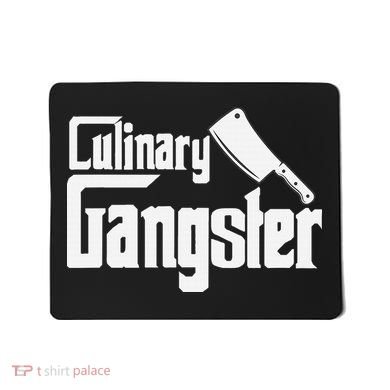 Culinary Gangster Funny Restaurant Cook Chef Mousepad