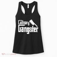 Culinary Gangster Funny Restaurant Cook Chef Women's Tank Top thumb 0