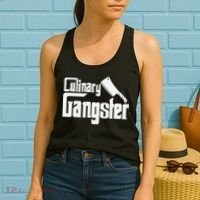 Culinary Gangster Funny Restaurant Cook Chef Women's Tank Top thumb 2