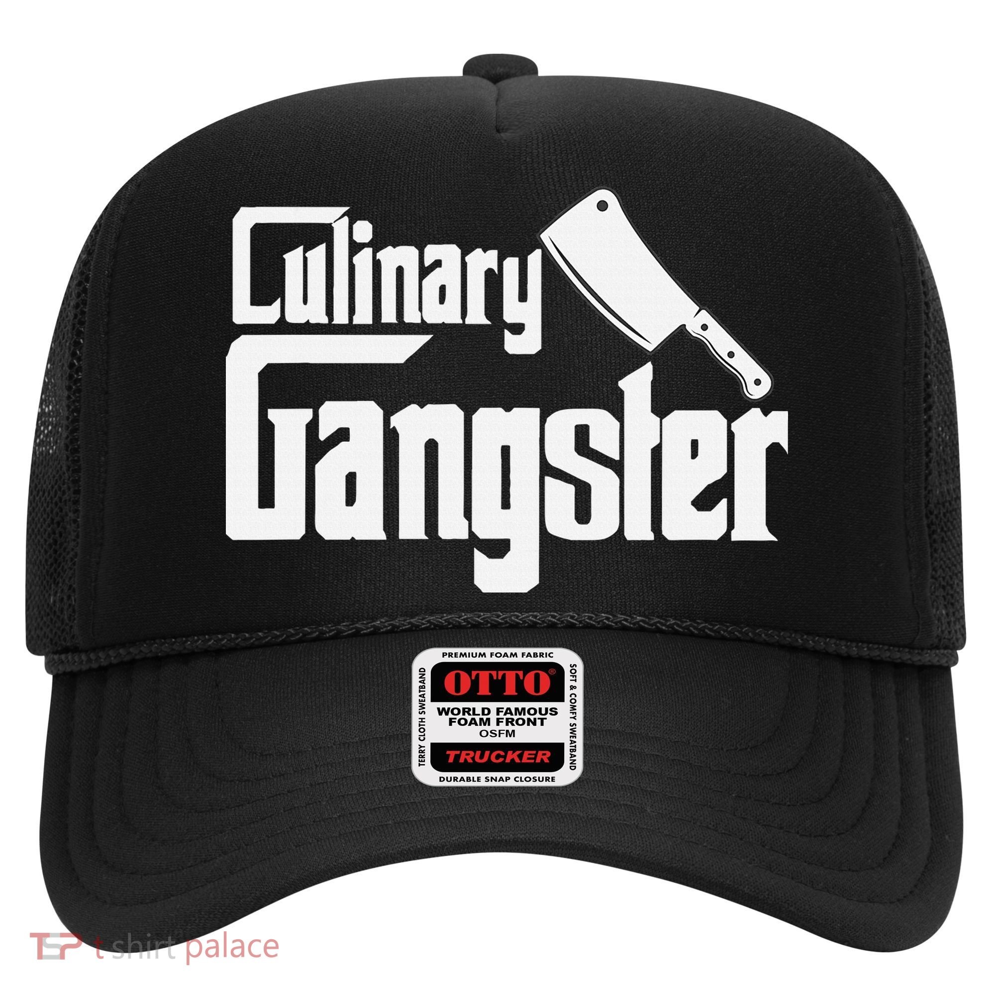 Culinary Gangster Funny Restaurant Cook Chef Hat