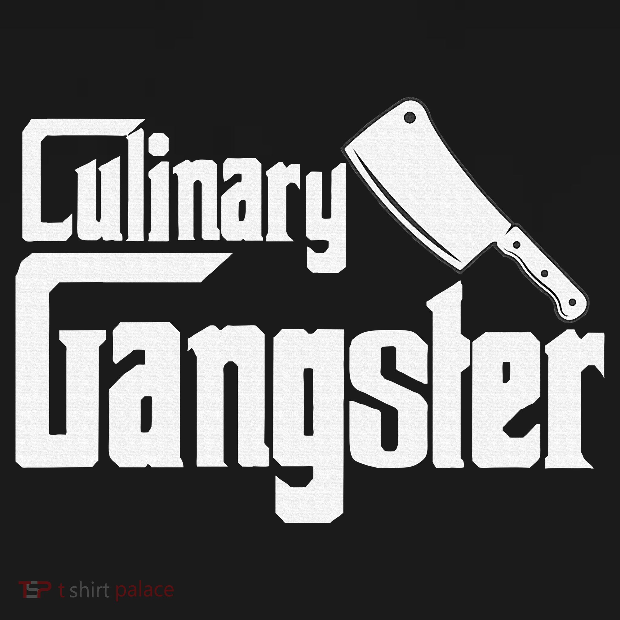 Culinary Gangster Funny Restaurant Cook Chef Toddler Hoodie