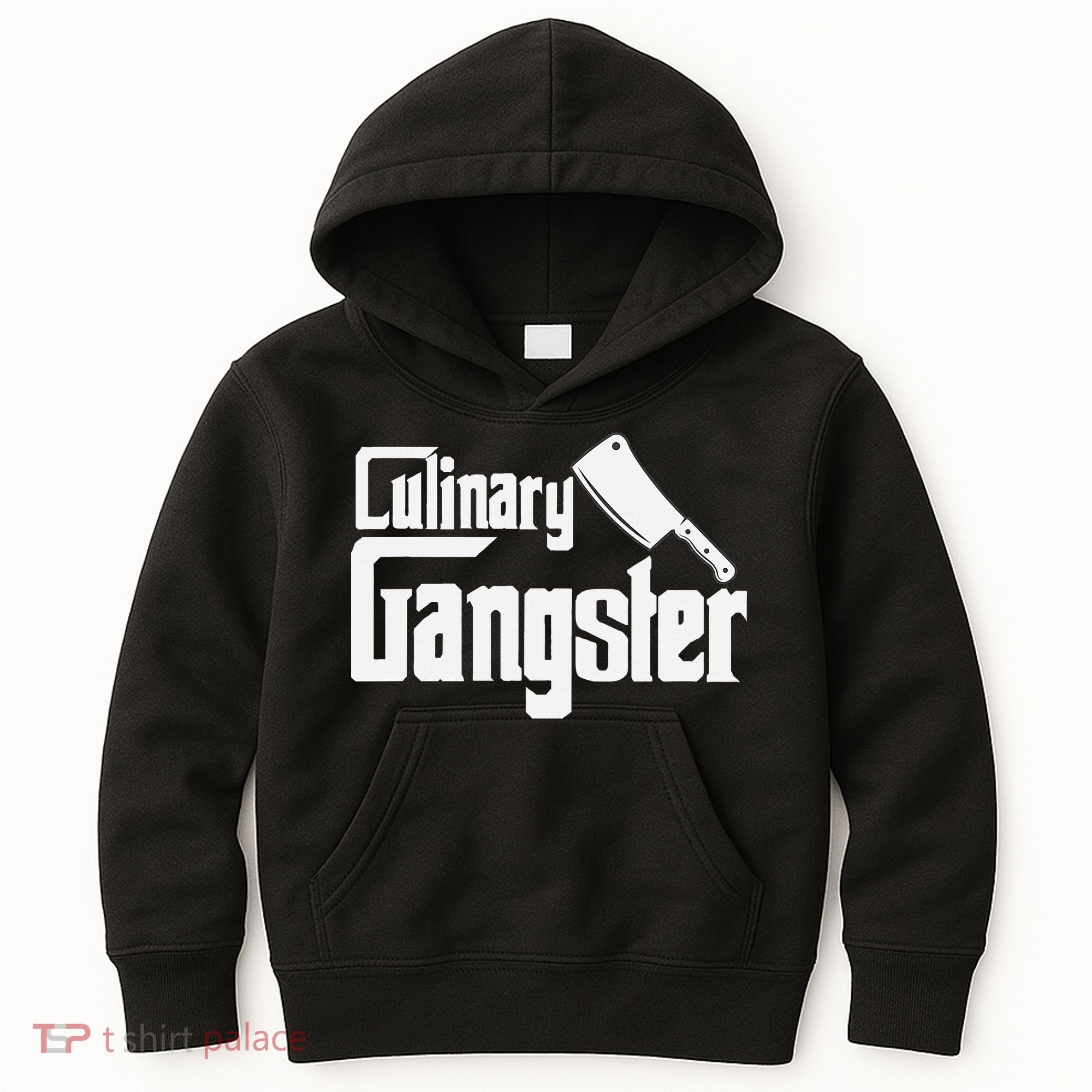 Culinary Gangster Funny Restaurant Cook Chef Kids Hoodie