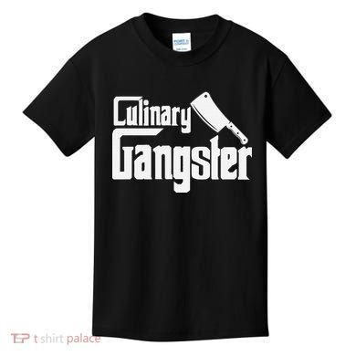Culinary Gangster Funny Restaurant Cook Chef Kids T-Shirt
