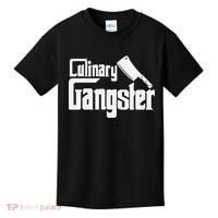 Culinary Gangster Funny Restaurant Cook Chef Kids T-Shirt thumb 0