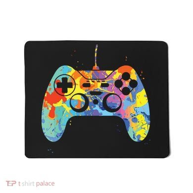 Colorful Gamer Graphic Gaming Controller Graphic Mousepad