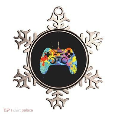 Colorful Gamer Graphic Gaming Controller Graphic Ornament