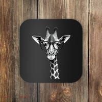 Cute Giraffe Graphic Casual Summer Funny Cool Animal Lover Coaster thumb 0