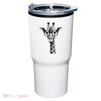 Cute Giraffe Graphic Casual Summer Funny Cool Animal Lover Tumbler thumb 0