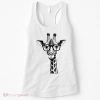 Cute Giraffe Graphic Casual Summer Funny Cool Animal Lover Women's Tank Top thumb 0