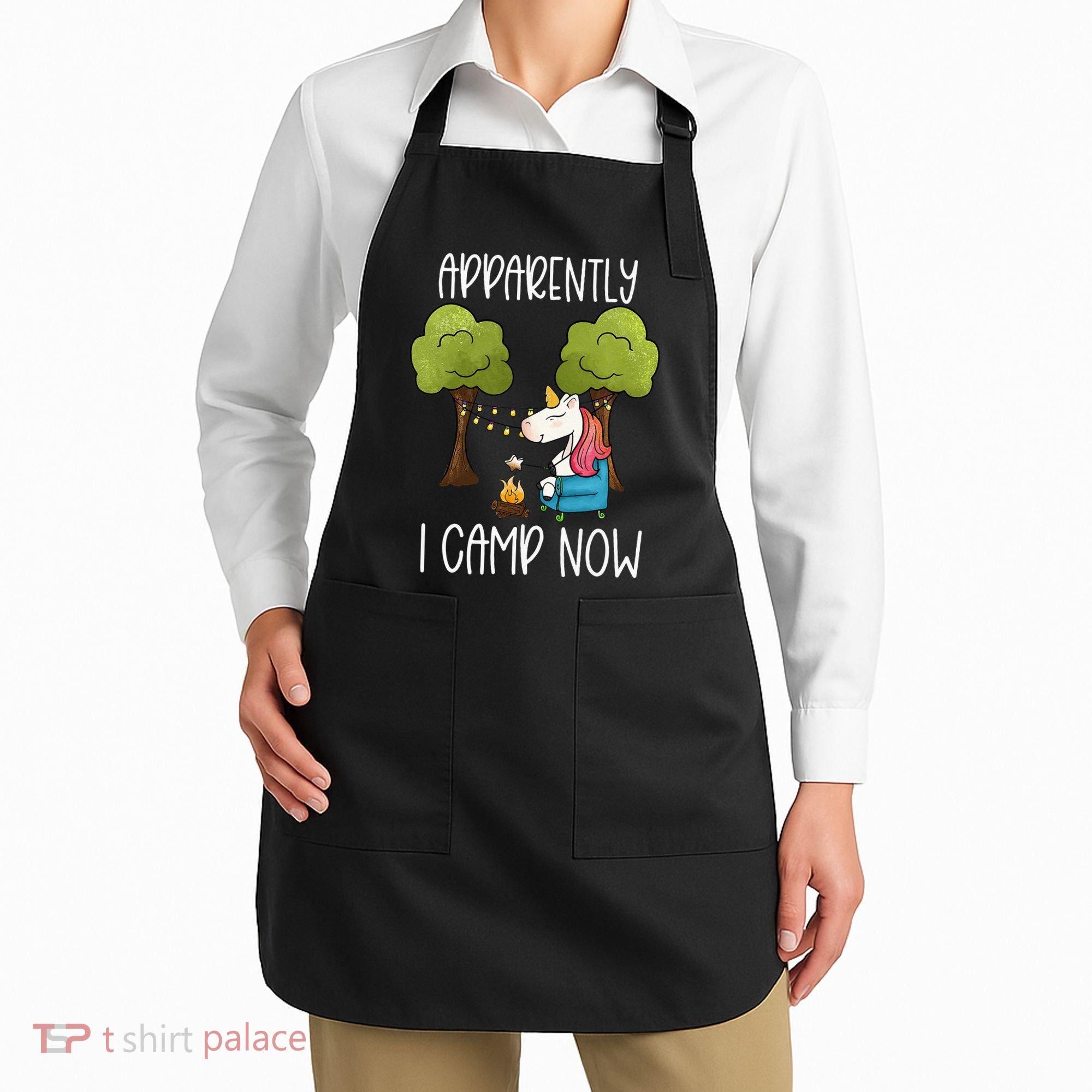 Childrens Glamping Gear Unicorn Camping Stuff Campfire Smore Apron