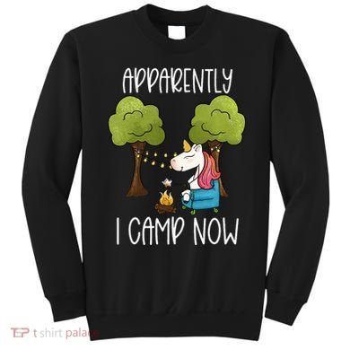 Childrens Glamping Gear Unicorn Camping Stuff Campfire Smore Sweatshirt