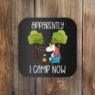 Childrens Glamping Gear Unicorn Camping Stuff Campfire Smore Coaster