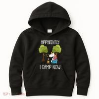 Childrens Glamping Gear Unicorn Camping Stuff Campfire Smore Kids Hoodie thumb 0