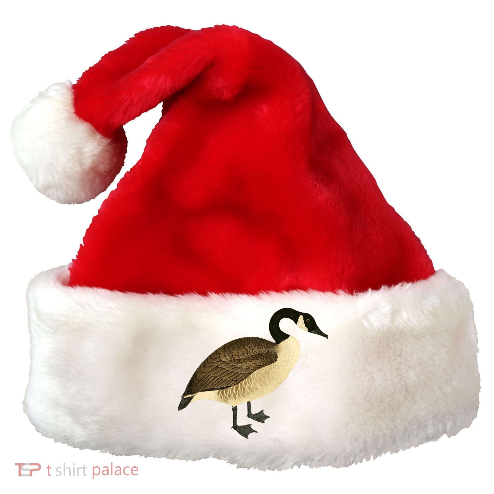 Canada Goose Gift Canadian Goose I Love Canada Santa Hat