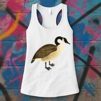 Canada Goose Gift Canadian Goose I Love Canada Women's Tank Top thumb 3