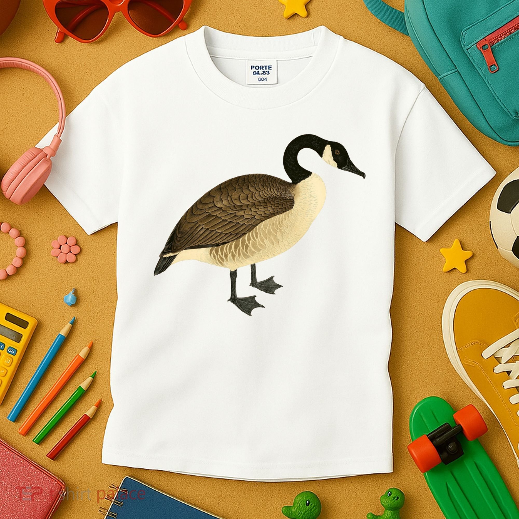 Canada Goose Gift Canadian Goose I Love Canada Kids T-Shirt