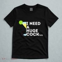 Cocktail Gag Gifts For Women I Need A Huge Cocktail T-Shirt thumb 5