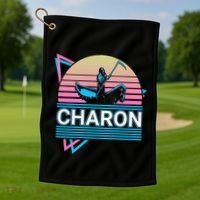 Charon Greek God Ancient Greek Mythology Golf Towel thumb 1