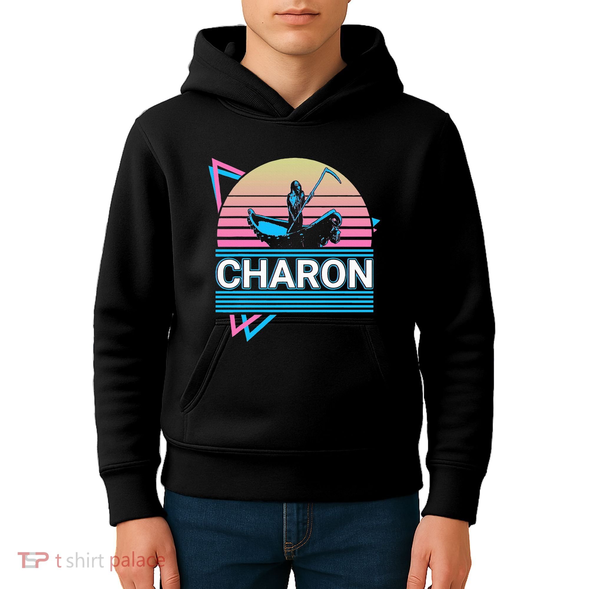 Charon Greek God Ancient Greek Mythology Kids Hoodie