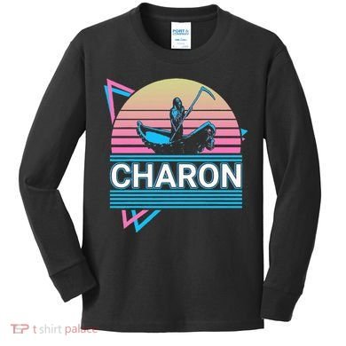 Charon Greek God Ancient Greek Mythology Kids Long Sleeve Shirt