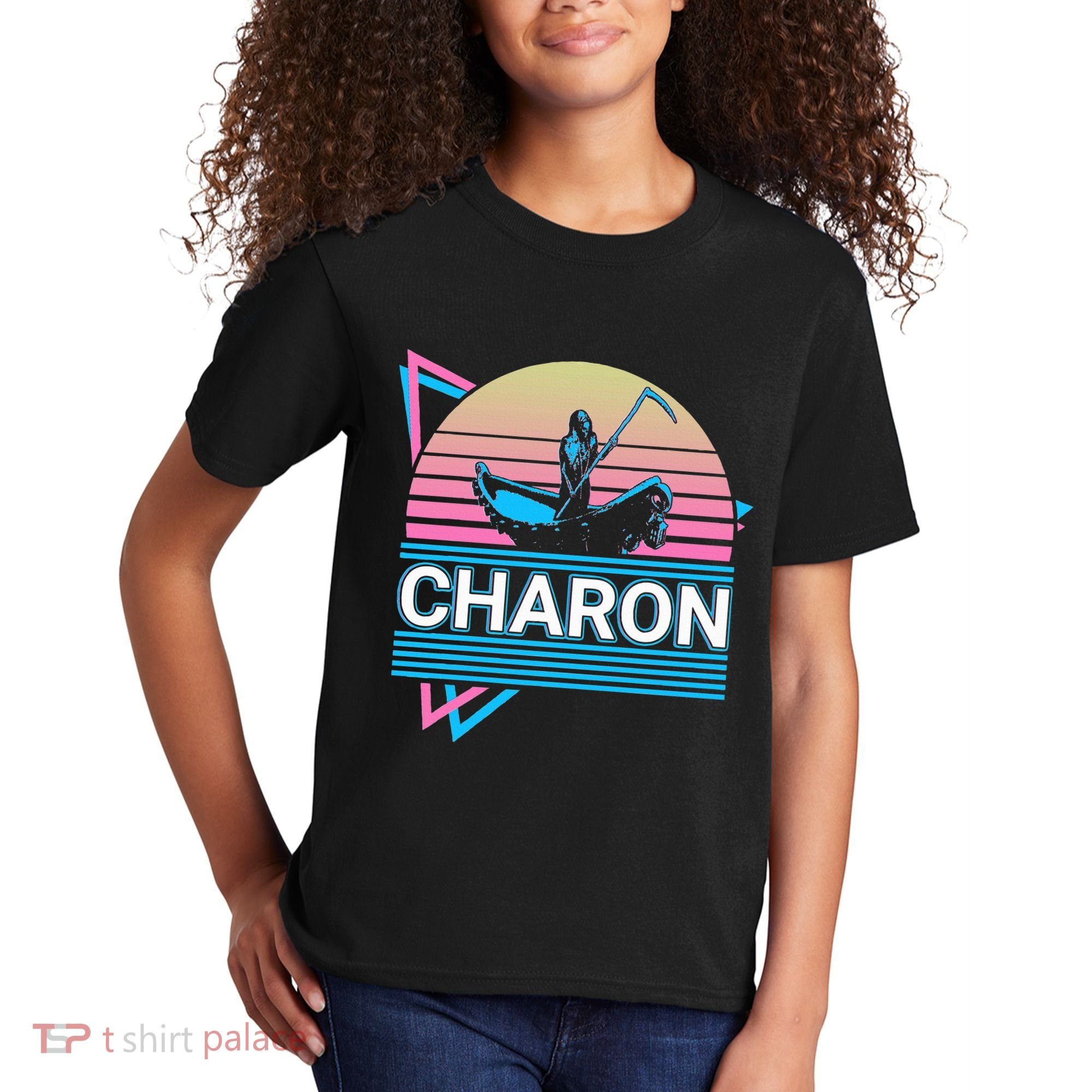 Charon Greek God Ancient Greek Mythology Kids T-Shirt