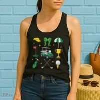 Coquette Golf, Girly Golf, Ladies Golf, Golf Social Club Women's Tank Top thumb 2