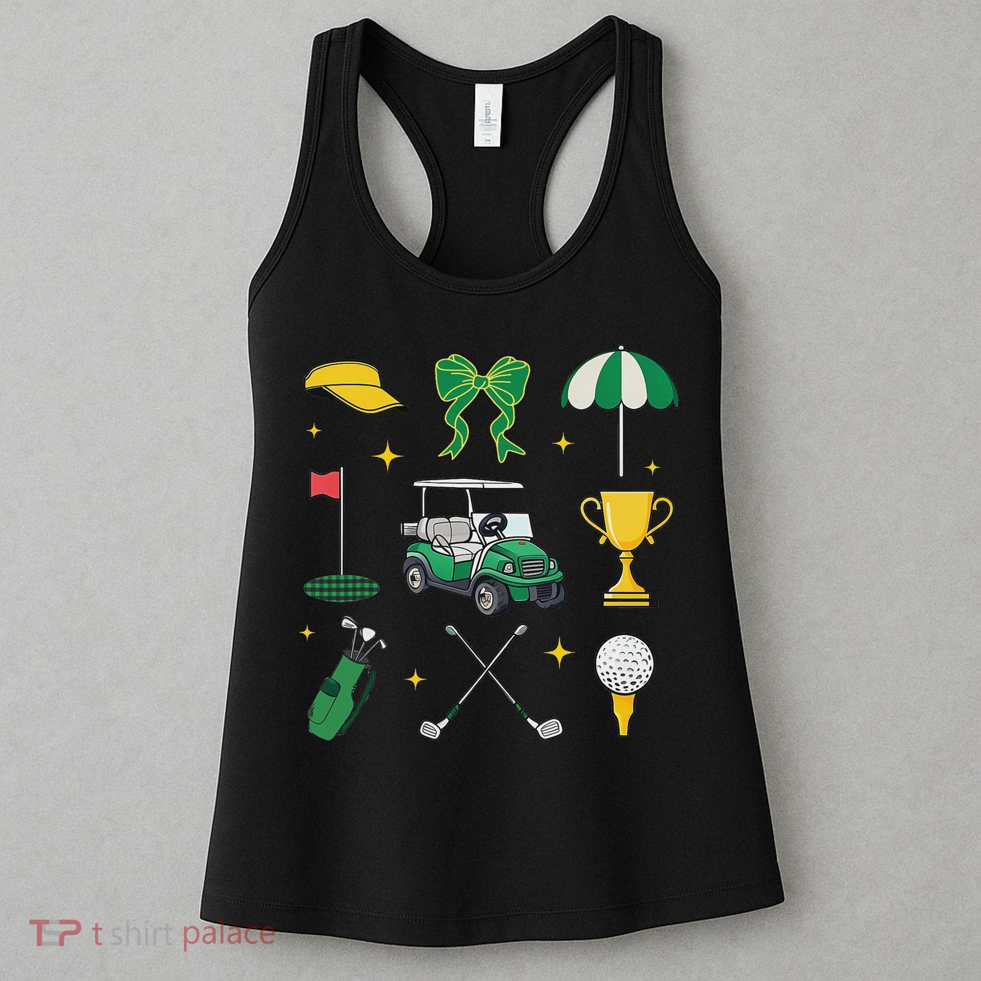 Coquette Golf, Girly Golf, Ladies Golf, Golf Social Club Women's Tank Top