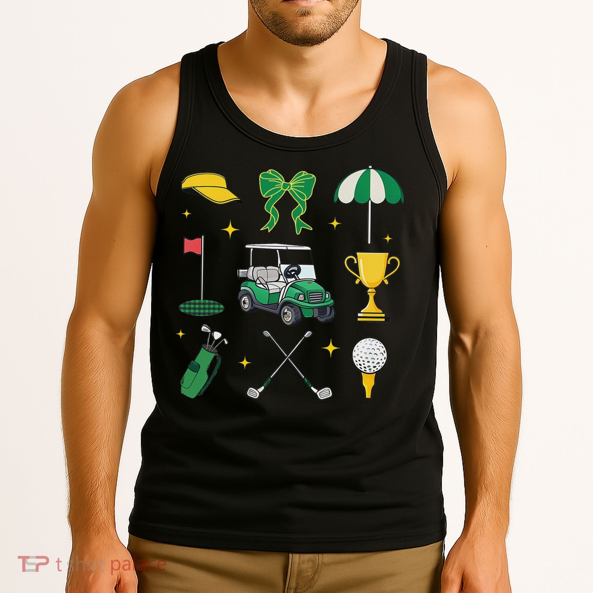 Coquette Golf, Girly Golf, Ladies Golf, Golf Social Club Tank Top
