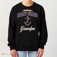 Coast Guard Grandpa Funny Gift For Men Women's Sweatshirt thumb 0