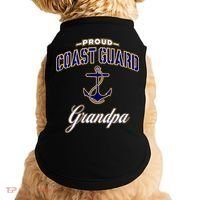 Coast Guard Grandpa Funny Gift For Men Doggie Tank thumb 0