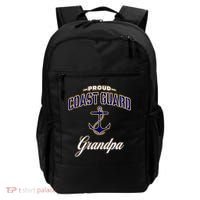 Coast Guard Grandpa Funny Gift For Men Backpack thumb 0