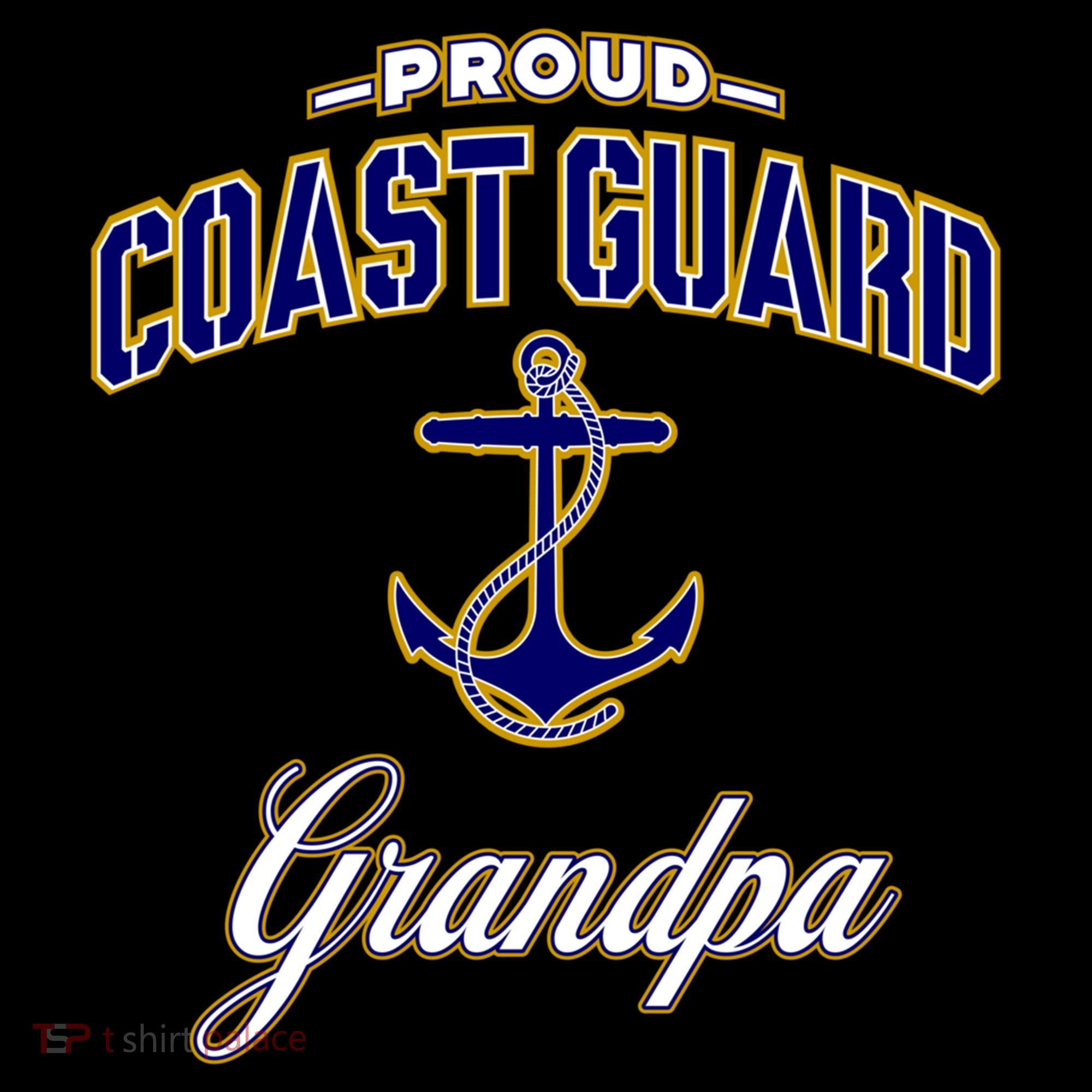 Coast Guard Grandpa Funny Gift For Men Coffee Mug