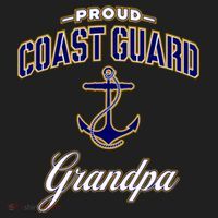 Coast Guard Grandpa Funny Gift For Men Hat thumb 2