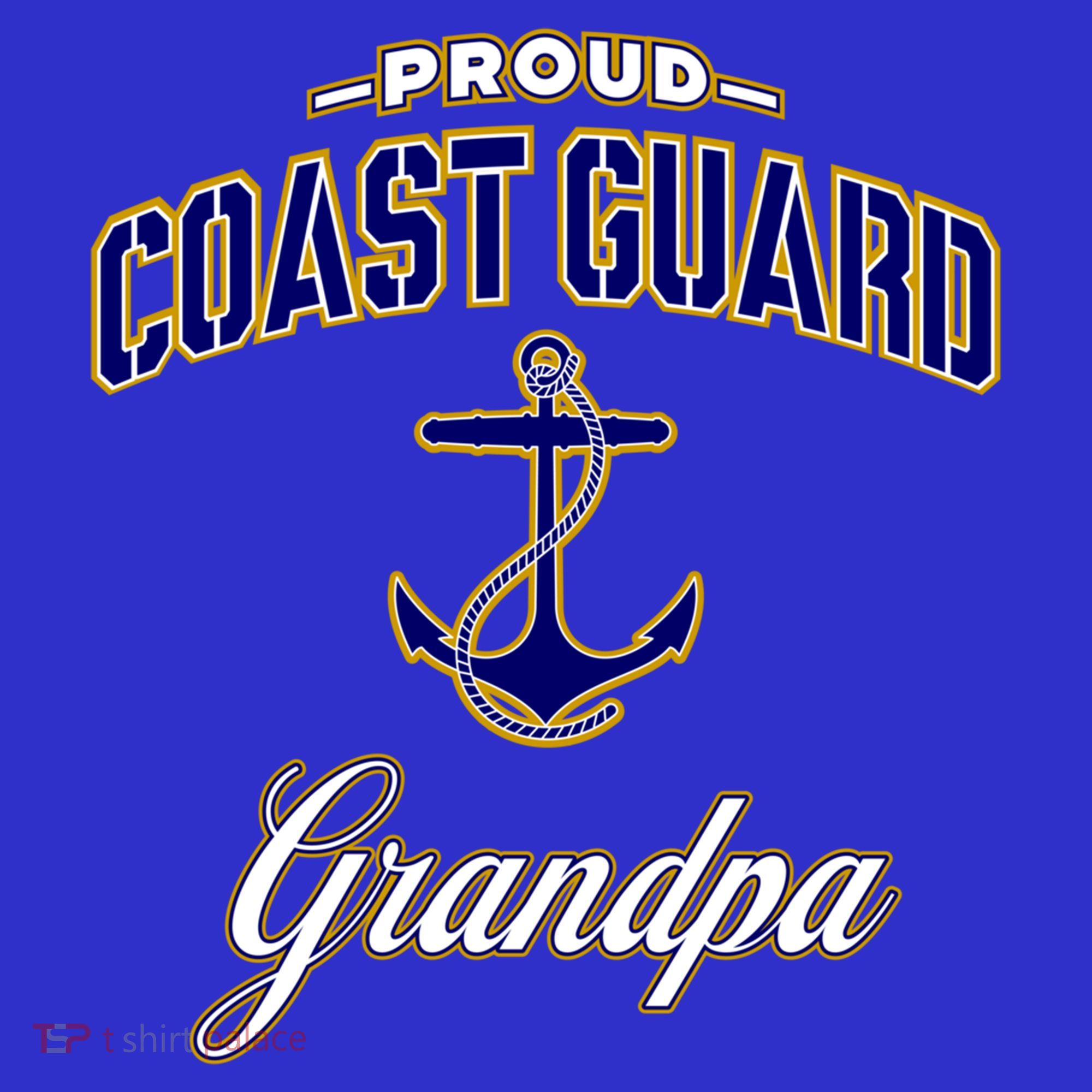 Coast Guard Grandpa Funny Gift For Men Hoodie