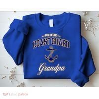 Coast Guard Grandpa Funny Gift For Men Sweatshirt thumb 2