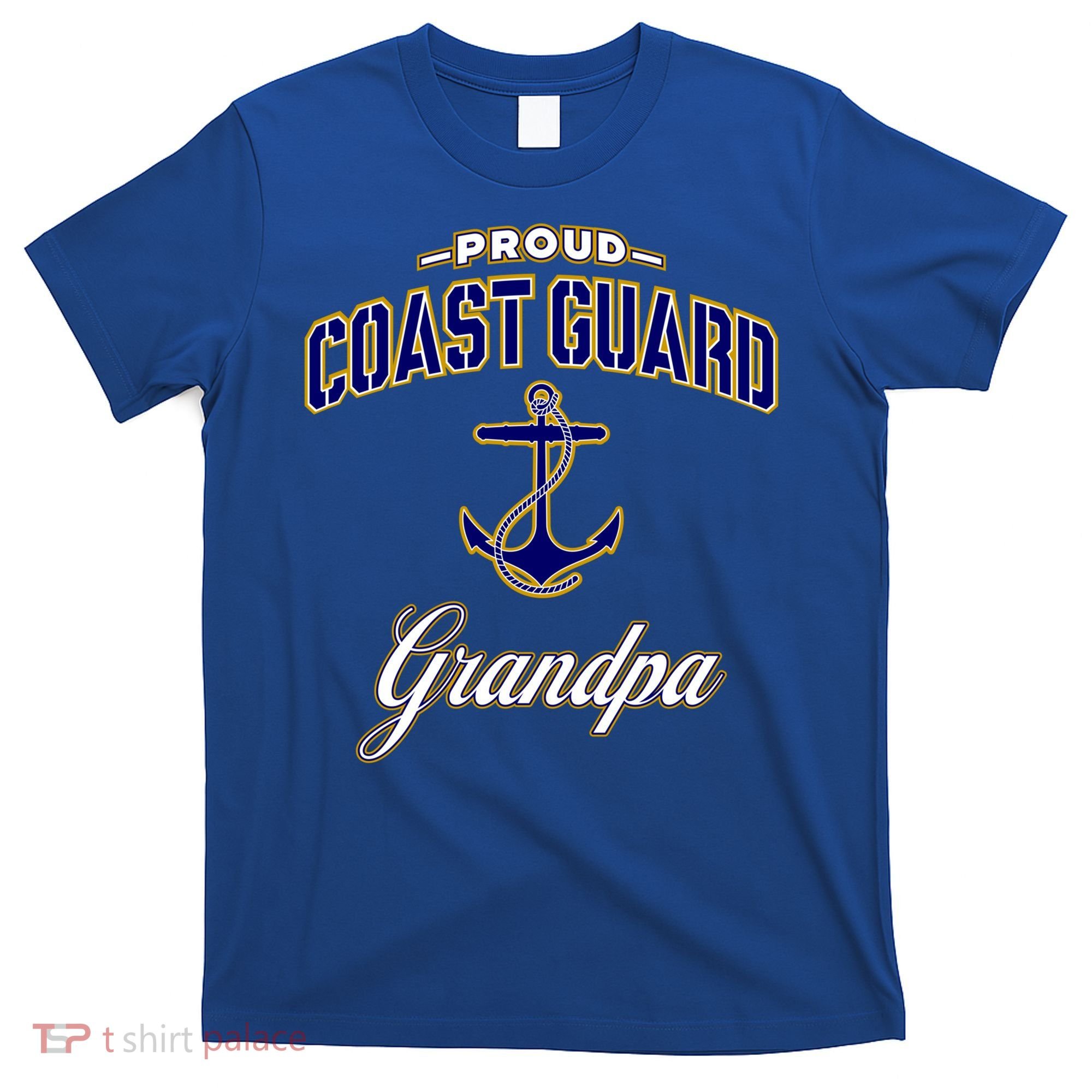 Coast Guard Grandpa Funny Gift For Men T-Shirt