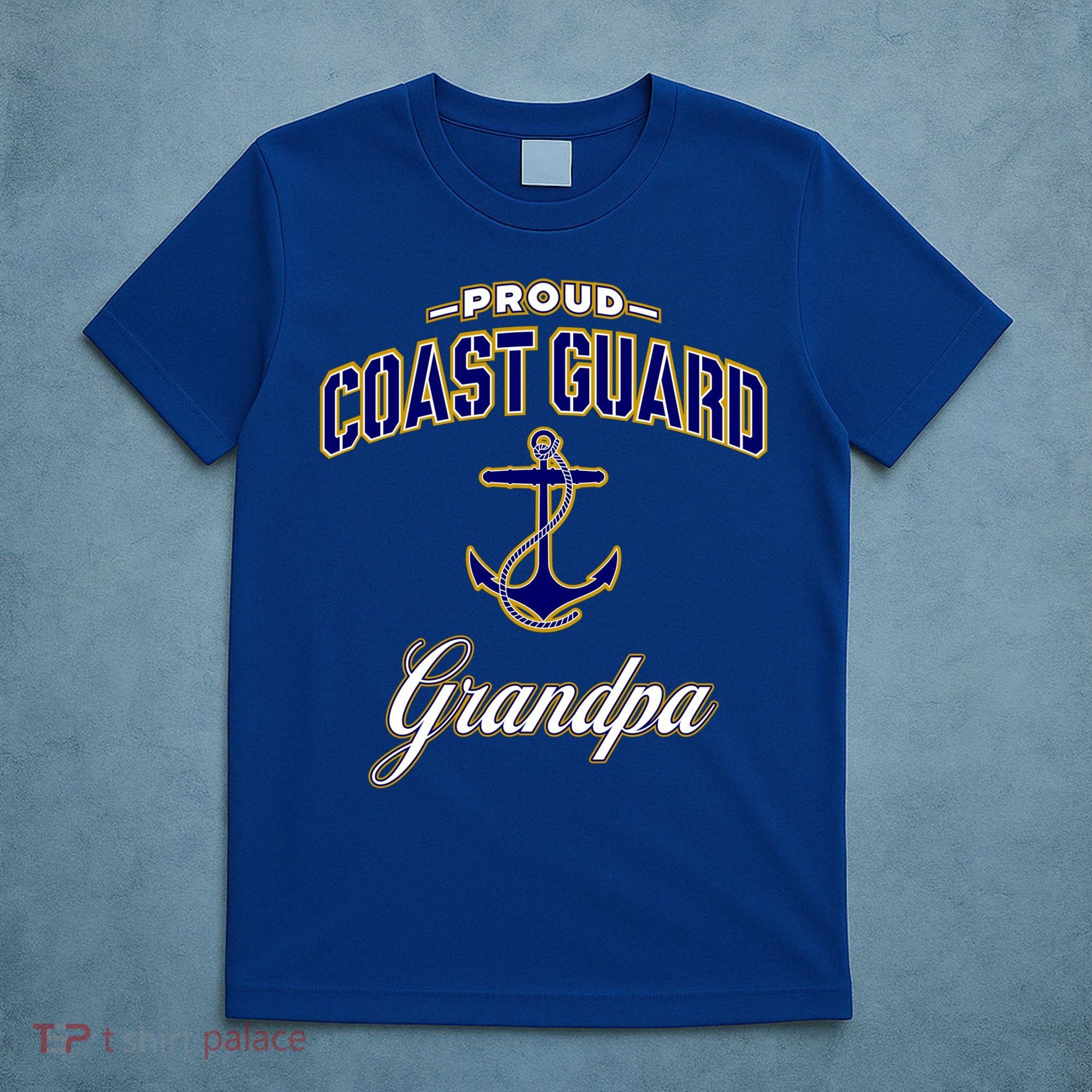 Coast Guard Grandpa Funny Gift For Men T-Shirt