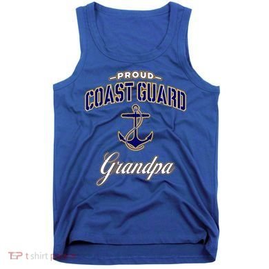 Coast Guard Grandpa Funny Gift For Men Tank Top