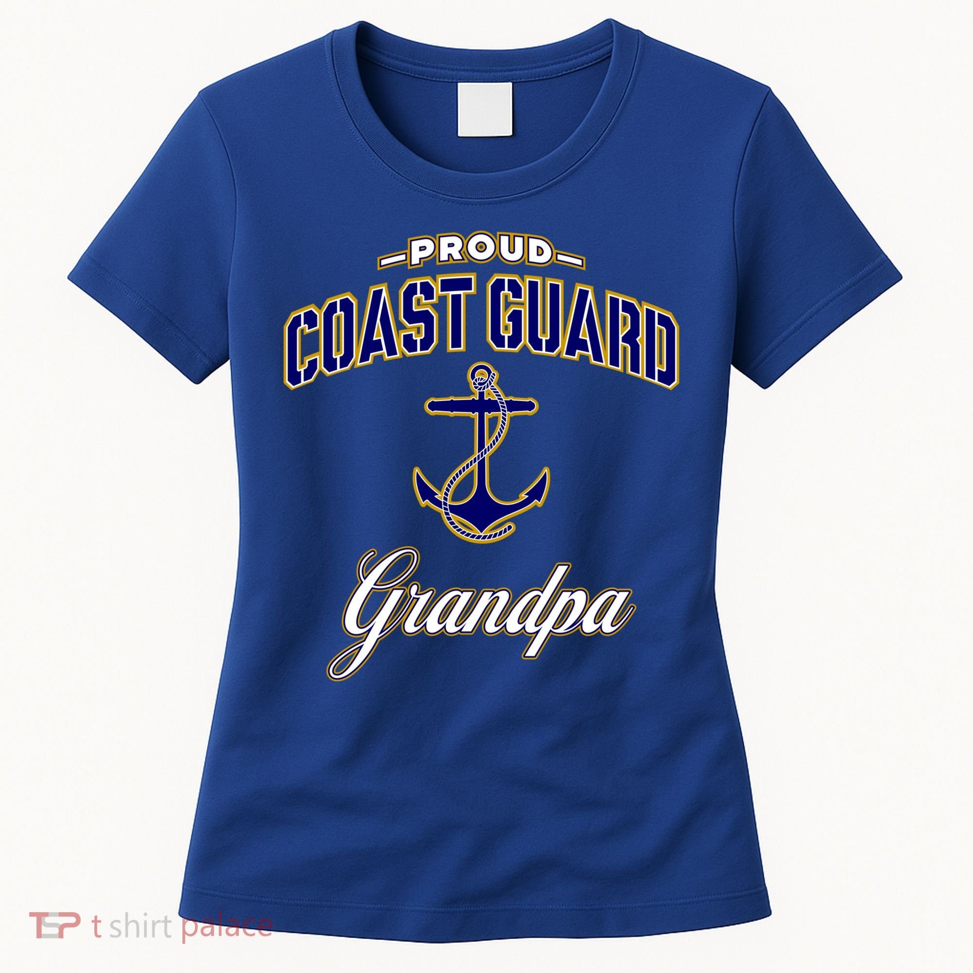 Coast Guard Grandpa Funny Gift For Men Women's T-Shirt