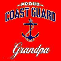 Coast Guard Grandpa Funny Gift For Men Santa Hat thumb 1