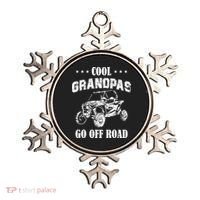 Cool Grandpas Go Off Road UTV ATV 4 Wheeler Off Road Riding Ornament thumb 0