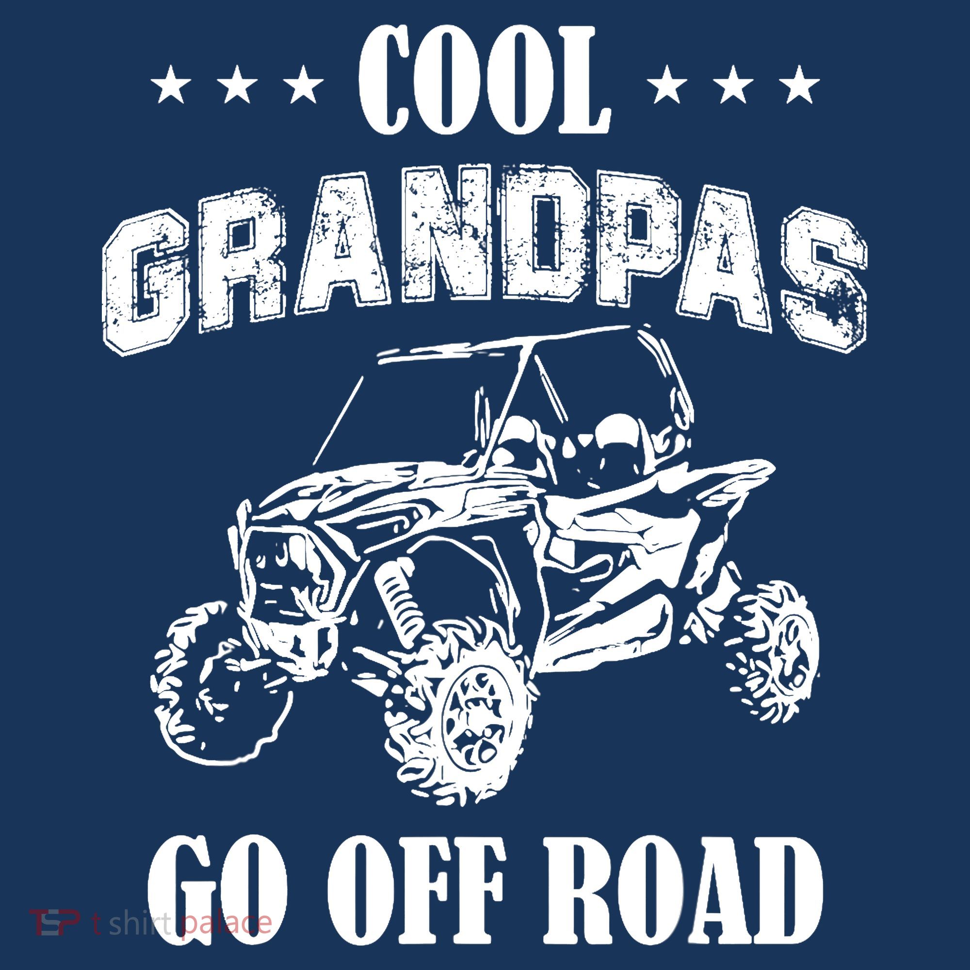 Cool Grandpas Go Off Road UTV ATV 4 Wheeler Off Road Riding Women's Tank Top